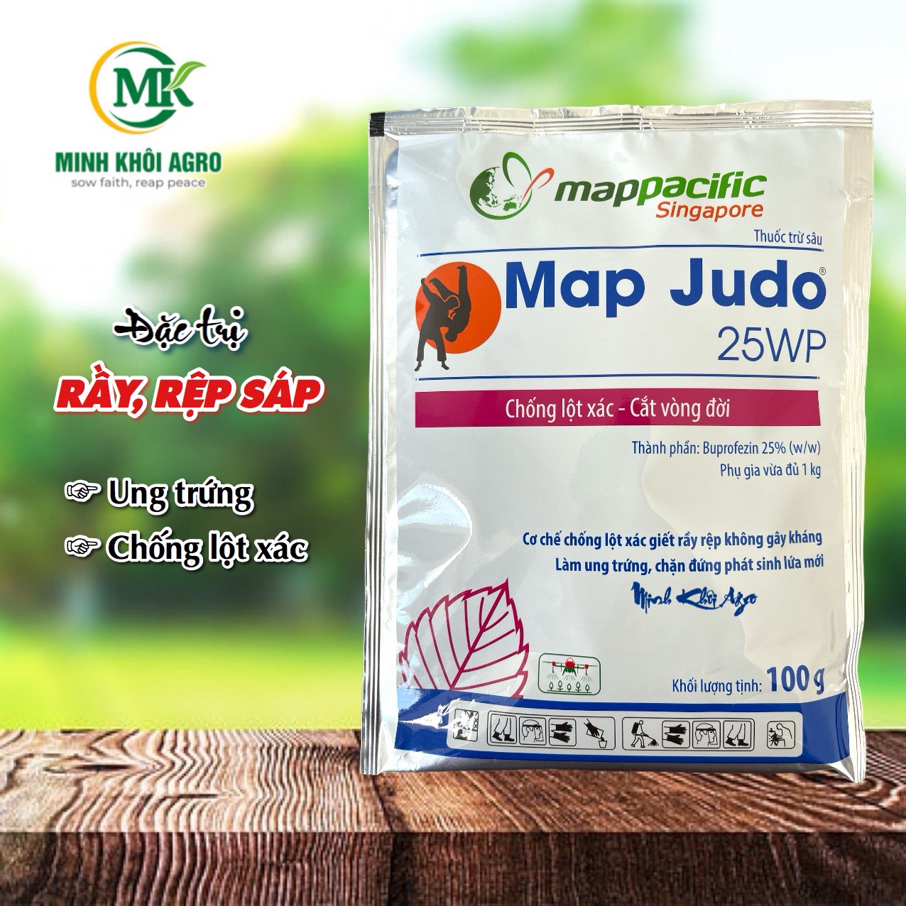 Map Judo 25WP - Gói 100g